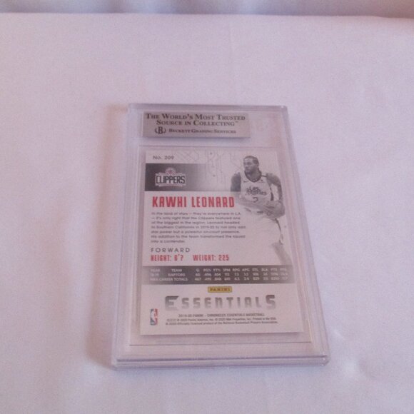 2019-20 PANINI CHRONICLES PINK #209 KAWHI LEONARD ESSENITALS MINT 9 - Picture 5 of 5